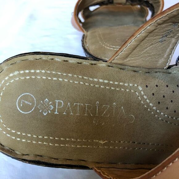 Patrizia by Spring Step Wedge Sandals earth tones comfort in sole Size 7 - Picture 4 of 7